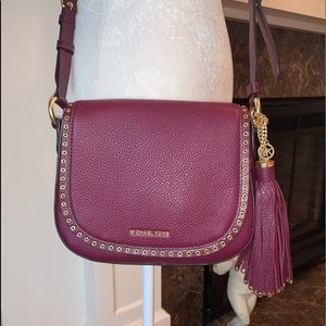 Michael Kors Brooklyn saddle crossbody bag